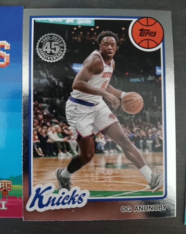 2025-26 Topps Basketball #80BK-33 OG Anunoby — front