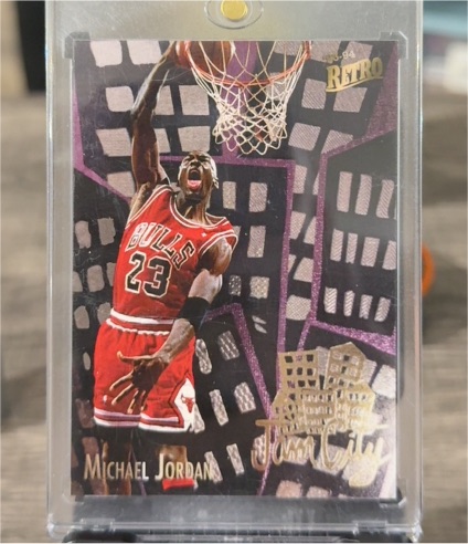 1993-94 Fleer Retro #94 Michael Jordan — front