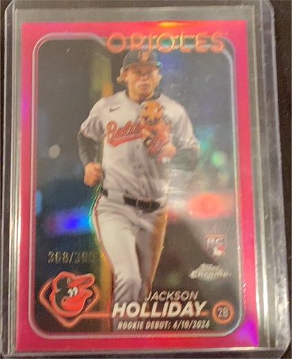 2024 Topps Chrome Update #USC89 Jackson Holliday — front
