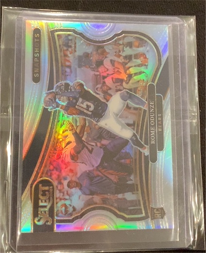 2024 Panini Select #14 Rome Odunze Snapshots — front
