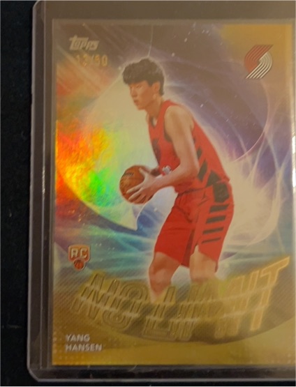 2025-26 Topps Basketball #NL-16 Yang Hansen No Limit — front