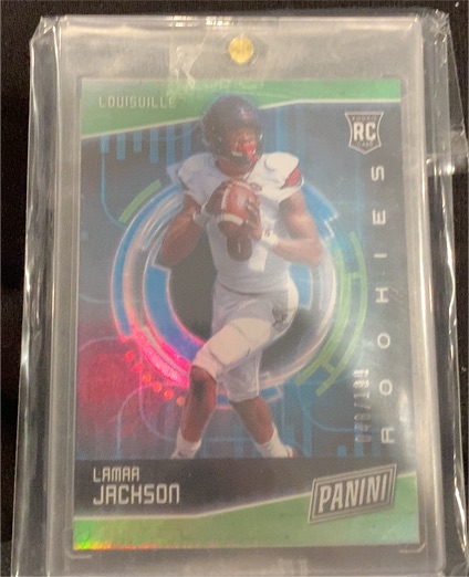 2018 Panini Cyber Monday #S Lamar Jackson — front