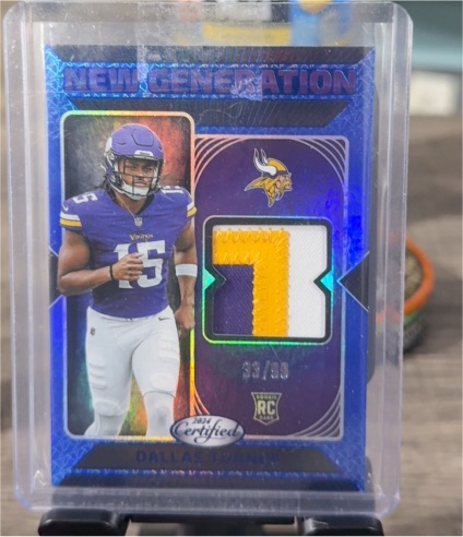 2024 Panini Certified New Generation Dallas Turner #New Generation — front