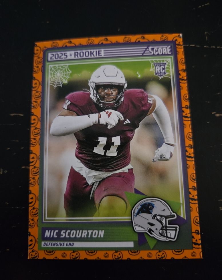 2025 Panini Score A Treat #27 Nic Scourton — front