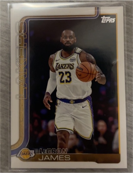 2025-26 Topps #150 LeBron James — front