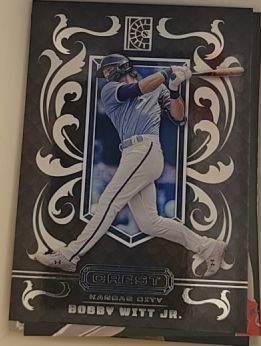 2022 Panini Capstone Crest #C-6 Bobby Witt Jr. — front