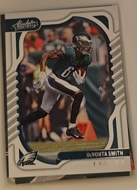 2022 Panini Absolute #71 DeVonta Smith Philadelphia Eagles — front