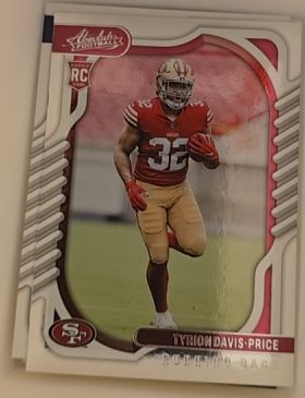 2022 Panini Absolute #126 Tyrion Davis-Price — front