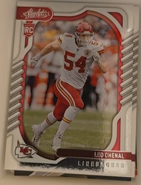 2022 Panini Absolute #183 Leo Chenal — front