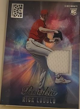 2022 Panini Capstone Rookie Materials #RM-NL Nick Lodolo — front