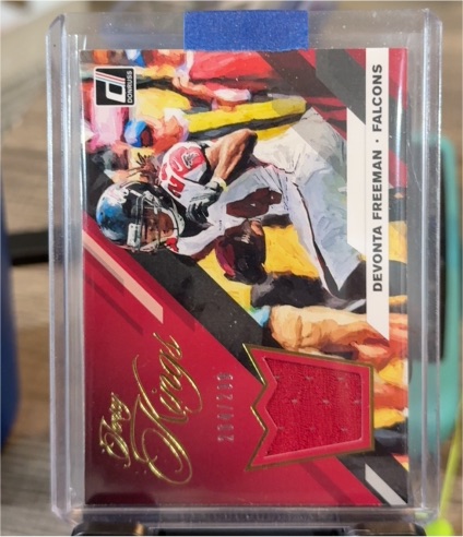 2019 Donruss Jersey Kings #3 Devonta Freeman — front