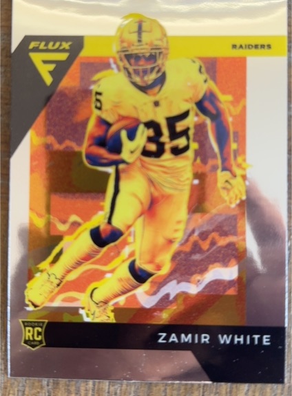 2022 Panini Chronicles Flux Rookies #FX-14 Zamir White — front