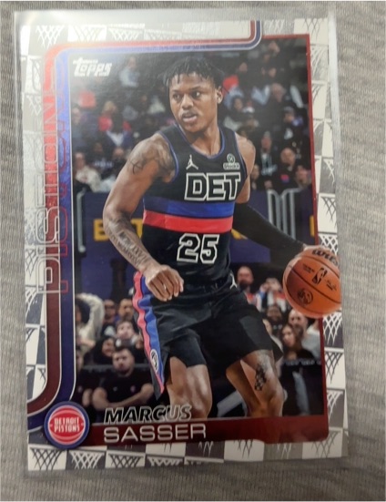 2025-26 Topps #46 Marcus Sasser — front