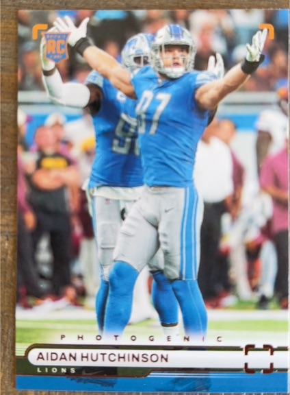 2022 Panini Chronicles #PH-42 Aidan Hutchinson Photogenic — front