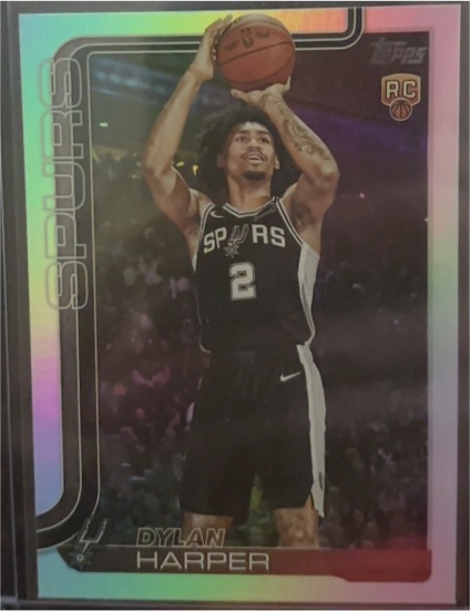 2025-26 Topps #202 Dylan Harper — front