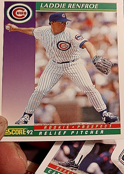 1992 Score #92 Laddie Renfroe — front