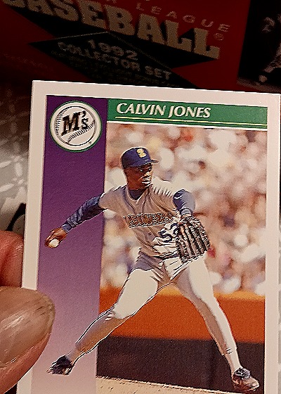 1992 Score #868 Calvin Jones — front