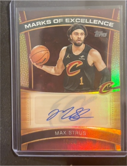 2025 Topps Marks of Excellence #ME-MS Max Strus — front