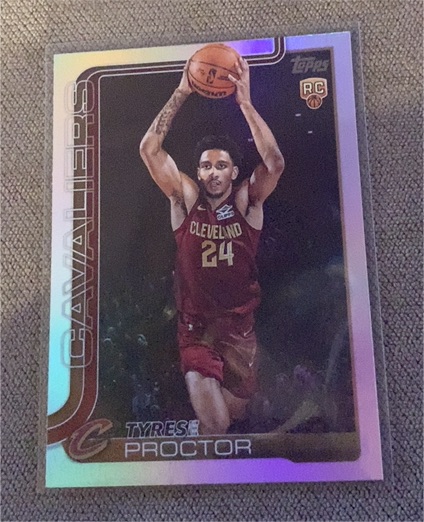 2025-26 Topps Basketball #250 Tyrese Proctor — front