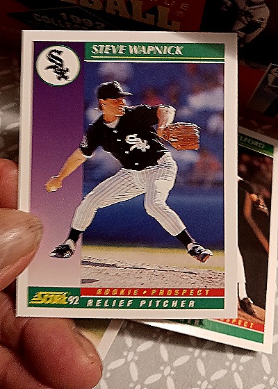 1992 Score #863 Steve Wapnick — front