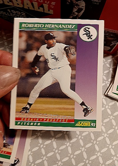 1992 Score #874 Roberto Hernandez — front