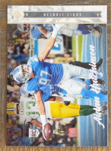 2022 Panini Chronicles #219 Aidan Hutchinson Luminance Update Rookies — front