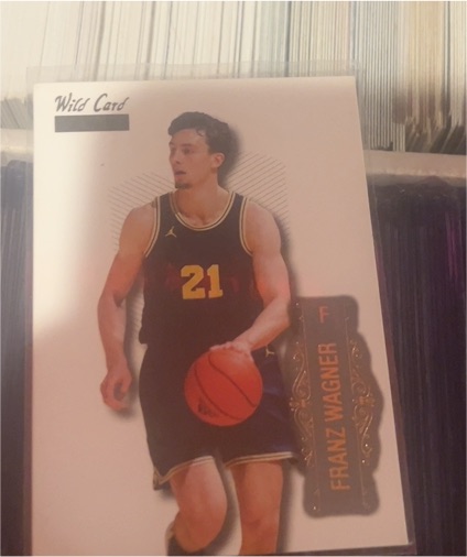 2022 Wild Card Matte Basketball #LBC-6 Franz Wagner — front