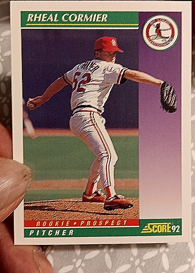 1992 Score #851 Rheal Cormier — front