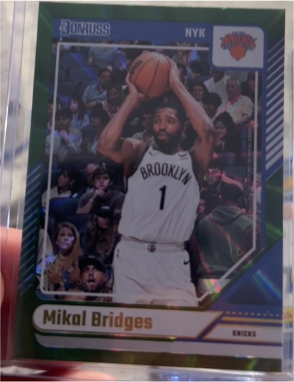 2024-25 Donruss #199 Mikal Bridges — front