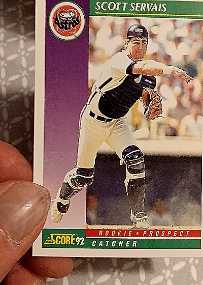 1992 Score #816 Scott Servais — front