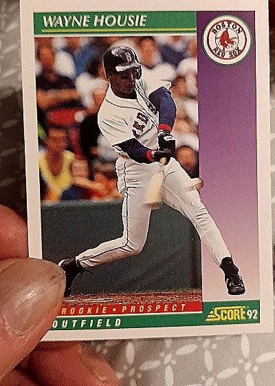 1992 Score #836 Wayne Housie — front
