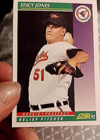 1992 Score #882 Stacy Jones — front