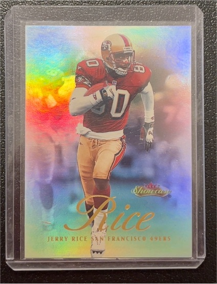 2000 Fleer Showcase #15 Jerry Rice — front