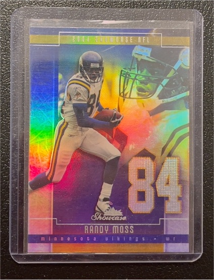 2004 SkyBox Showcase NFL #84 Randy Moss — front