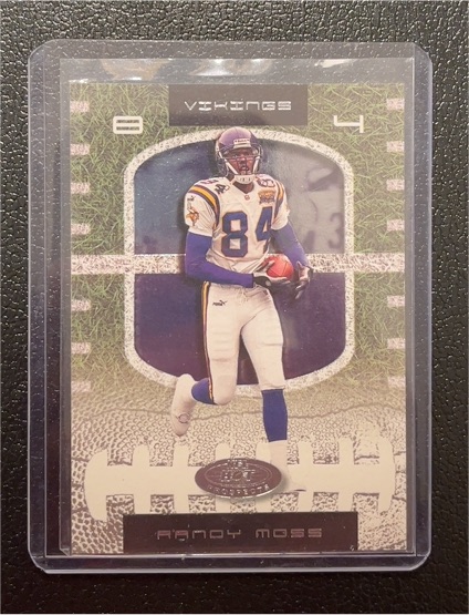 2001 Fleer Hot Prospects #84 Randy Moss — front