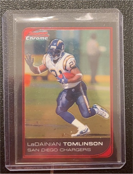 2006 Bowman Chrome #128 LaDainian Tomlinson — front