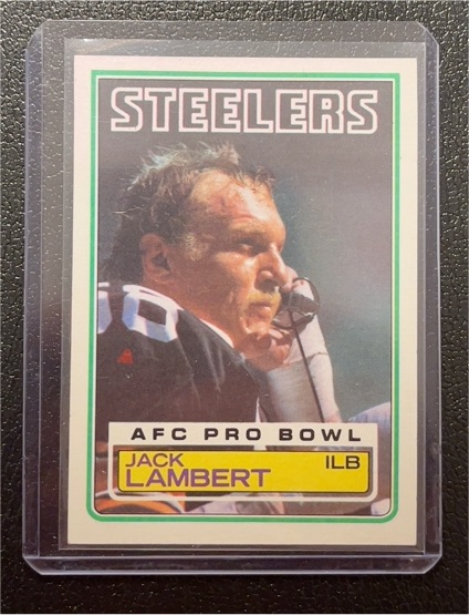 1983 Topps #363 Jack Lambert — front