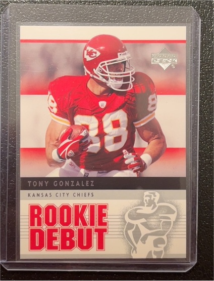 2005 Upper Deck Rookie Debut #50 Tony Gonzalez — front