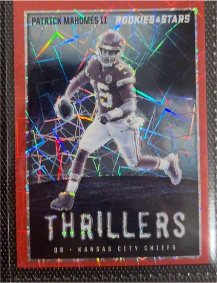 2023 Panini Rookies & Stars #TH-15 Patrick Mahomes II Thrillers — front