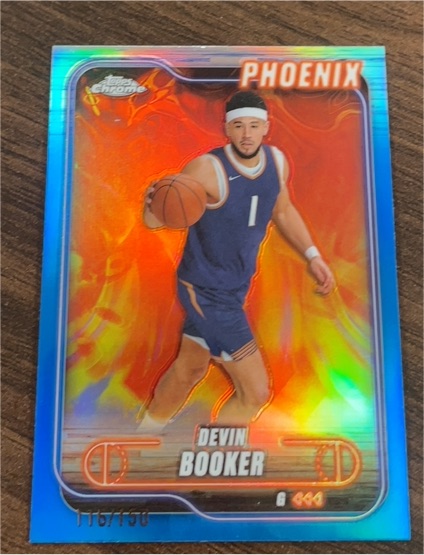 2024-25 Topps Chrome #164 Devin Booker — front