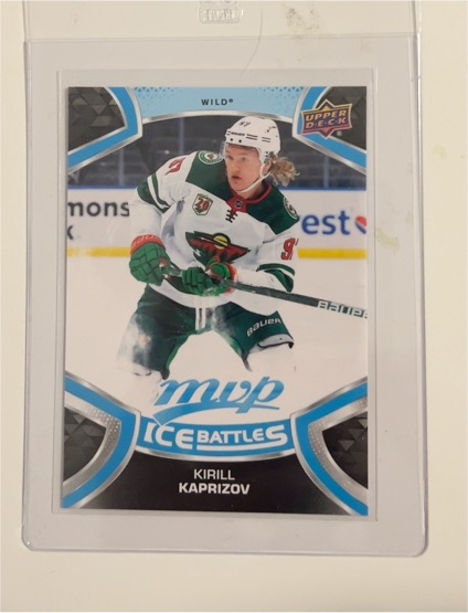 2021-22 Upper Deck MVP #218 Kirill Kaprizov — front