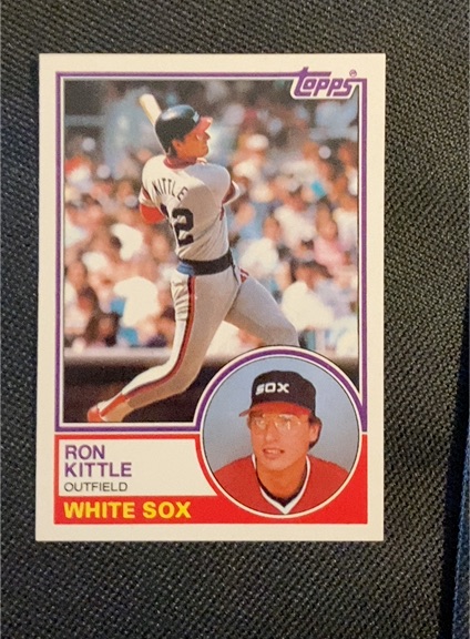 1983 Topps #580 Ron Kittle — front