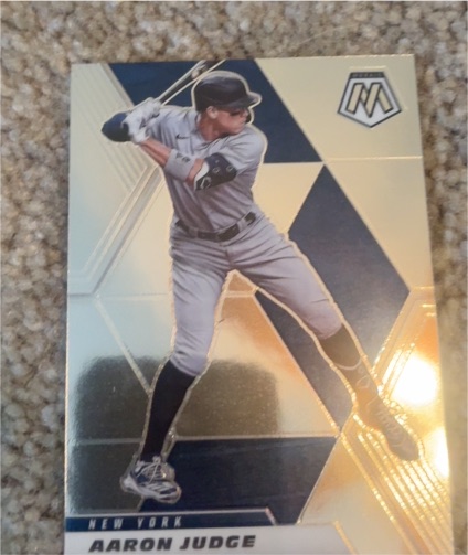 2021 Panini Mosaic #135 Aaron Judge — front