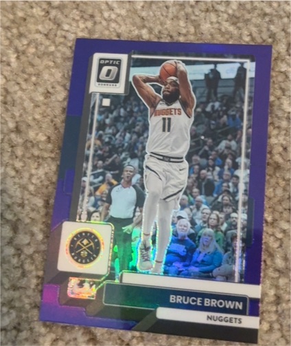 2022-23 Panini Donruss Optic #46 Bruce Brown — front