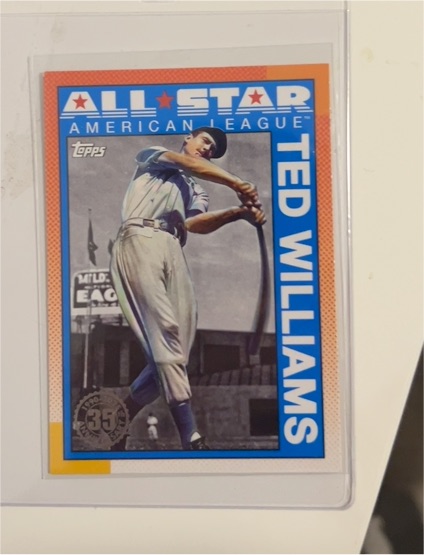 2025 Topps Series 2 1990 Topps All-Stars #90AS-8 Ted Williams — front