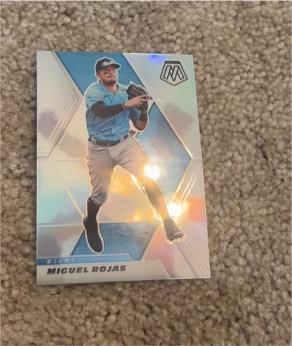 2021 Panini Mosaic #72 Miguel Rojas — front