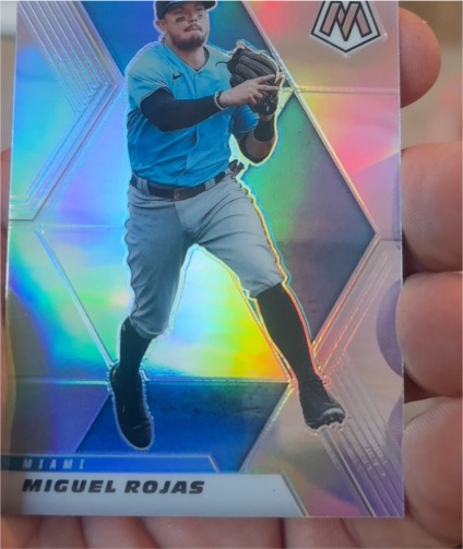 2021 Panini Mosaic #156 Miguel Rojas — front