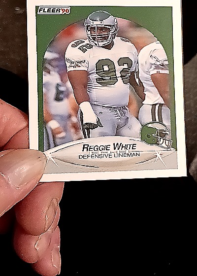 1990 Fleer #93 Reggie White — front