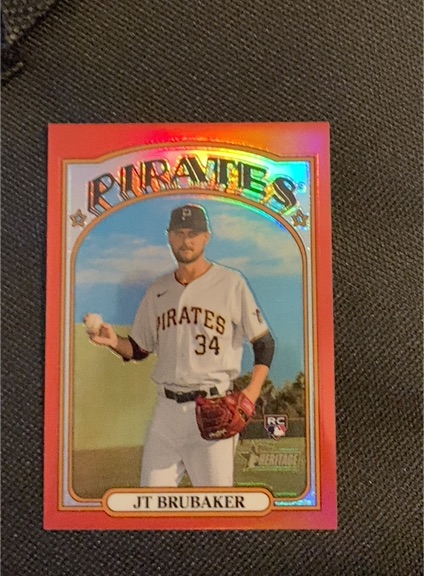 2021 Topps Heritage High Number #646 JT Brubaker — front