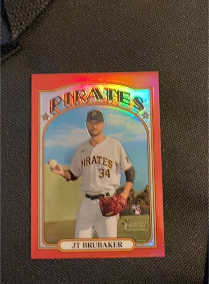 2021 Topps Heritage #646 JT Brubaker — front